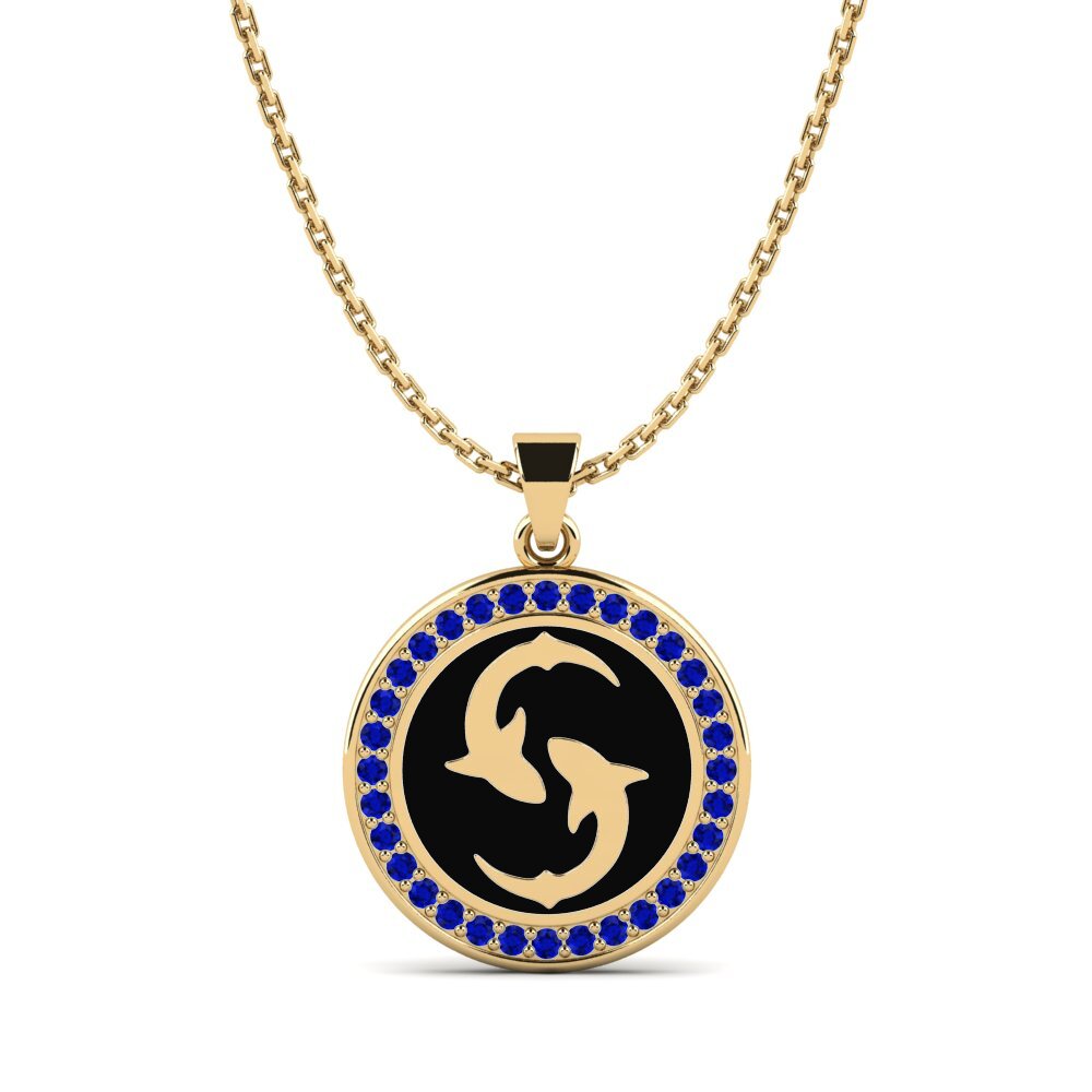 Sapphire Women's Pendant Thism