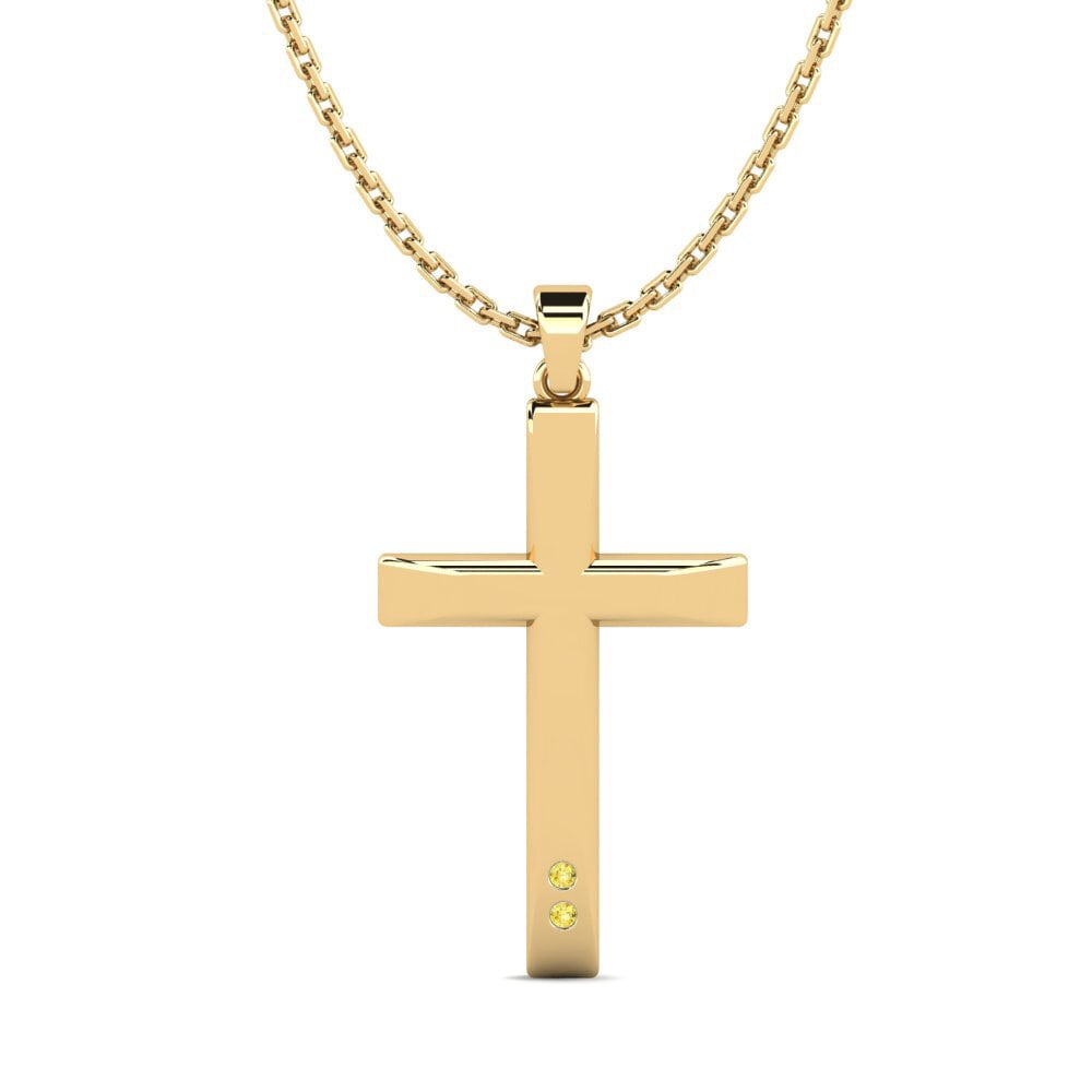 Yellow Sapphire Women's Pendant Tranto