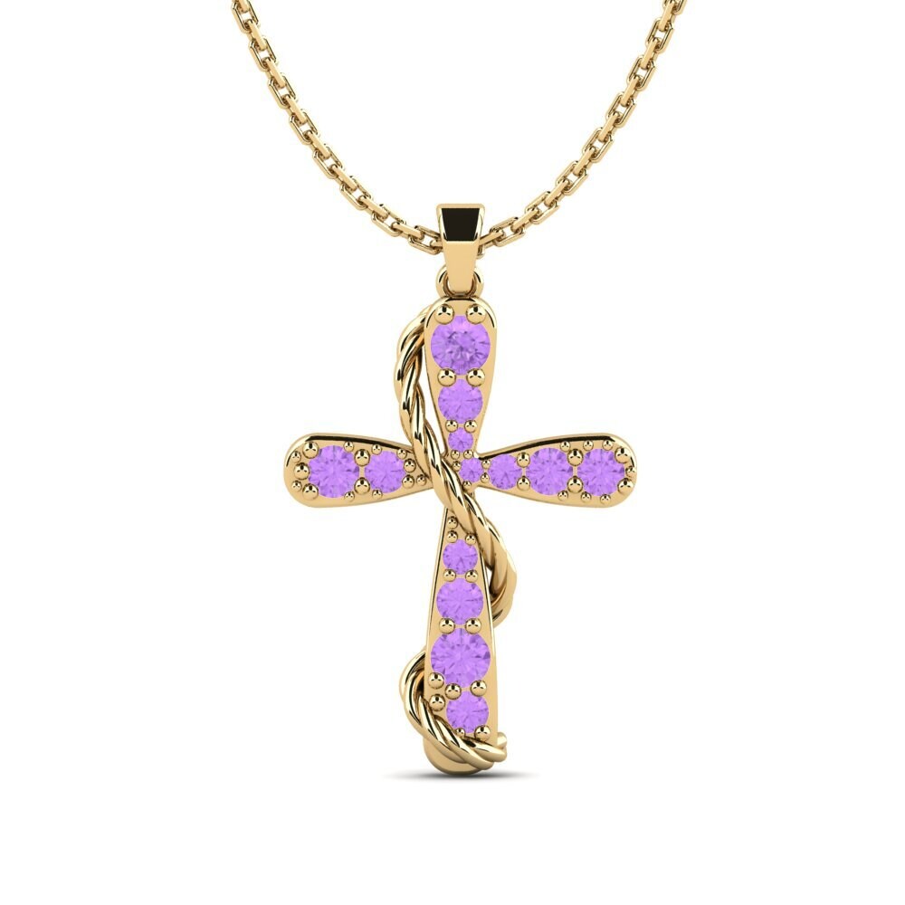 Amethyst Women's Pendant Vitionse