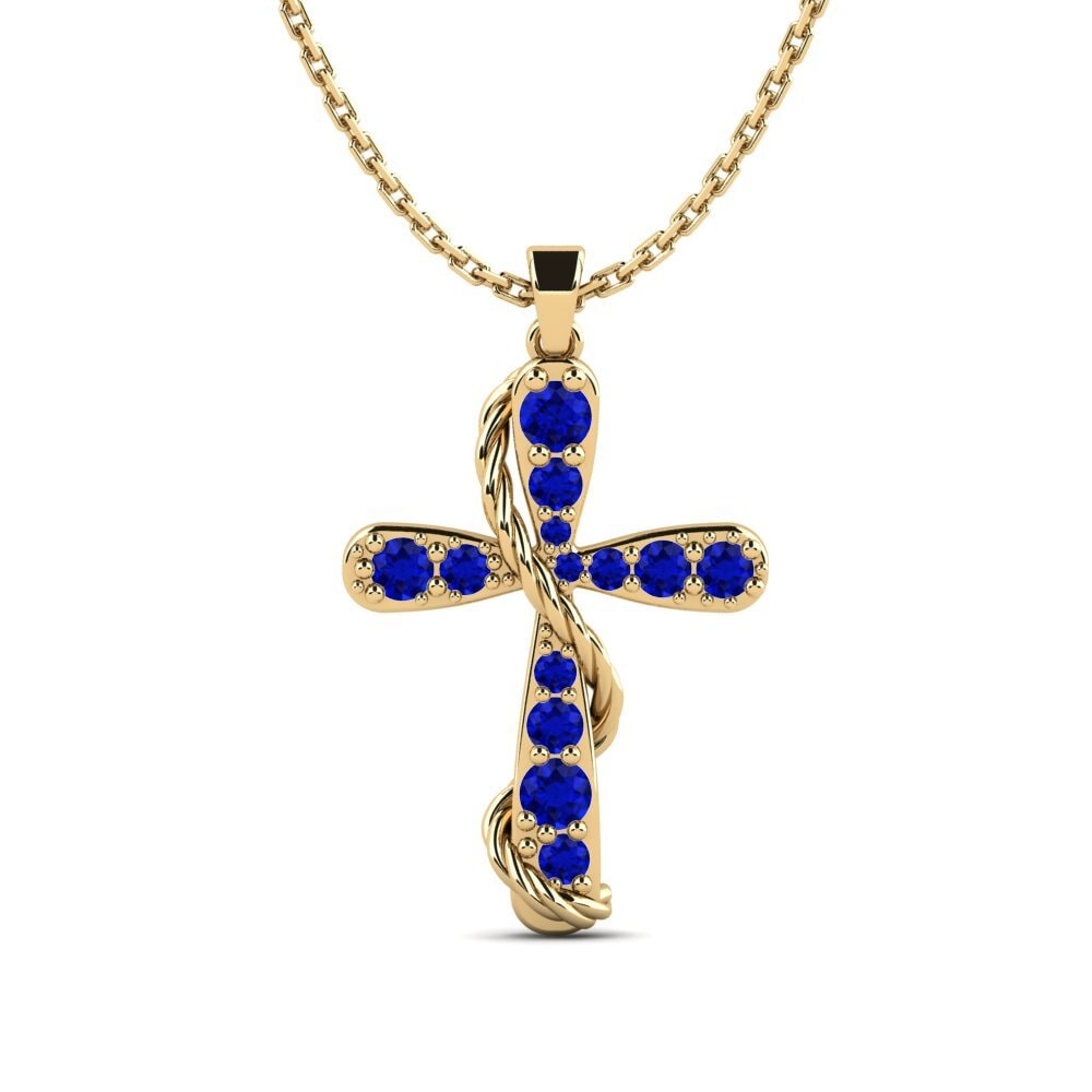 Sapphire Women's Pendant Vitionse
