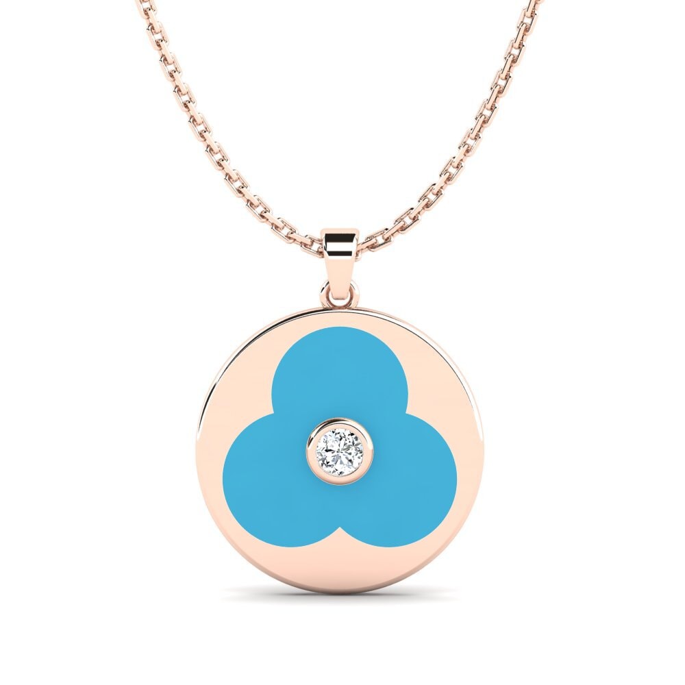 14ct Rose Gold Women's Pendant Voyf