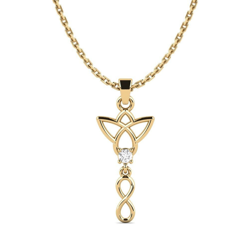 White sapphire Women's Pendant Wintigellan