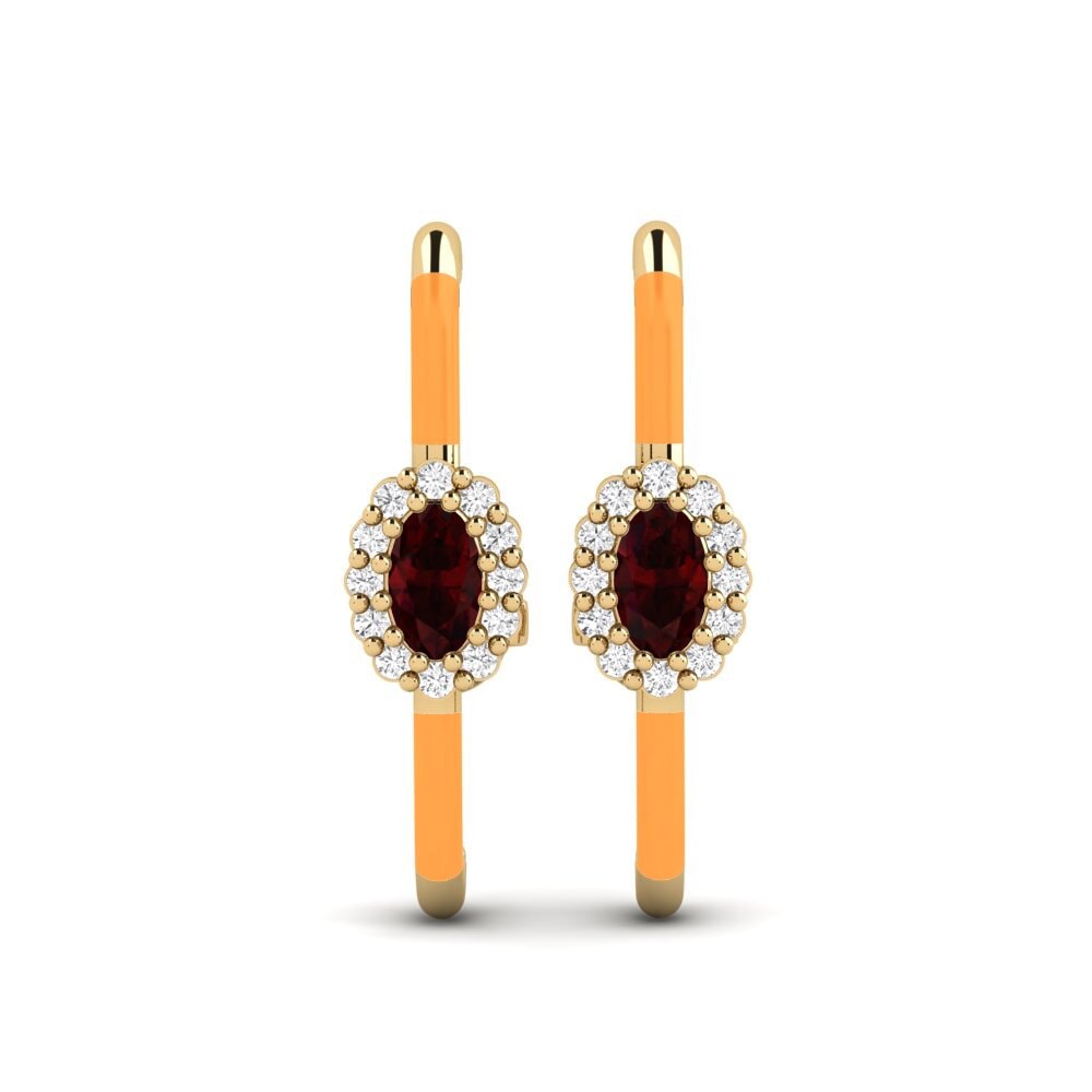 Garnet Women's Earring Bozrah