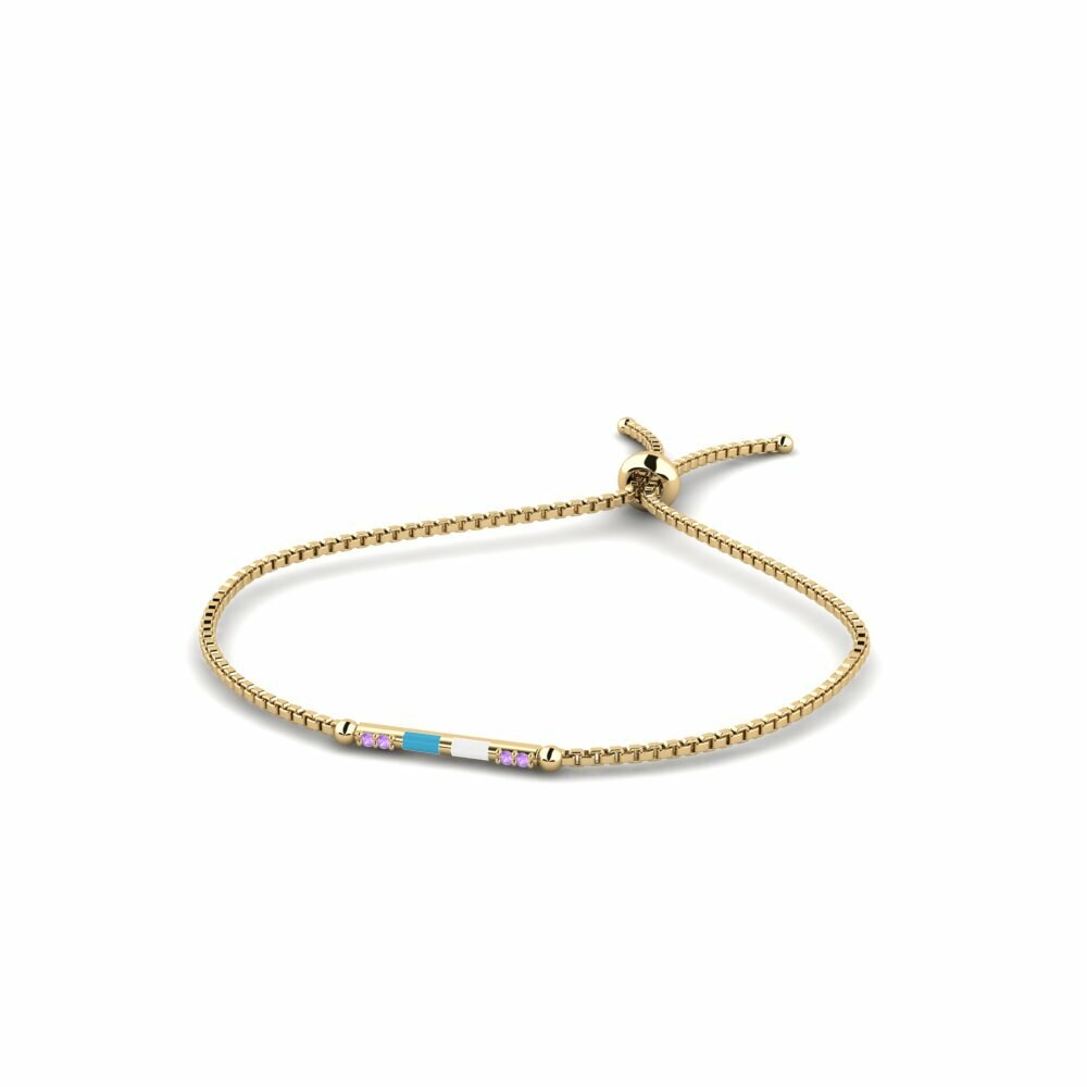 Bracelets Améthyste Coulissants