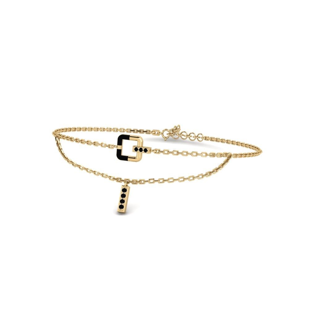 Black Sapphire Women's Bracelet Facilitation