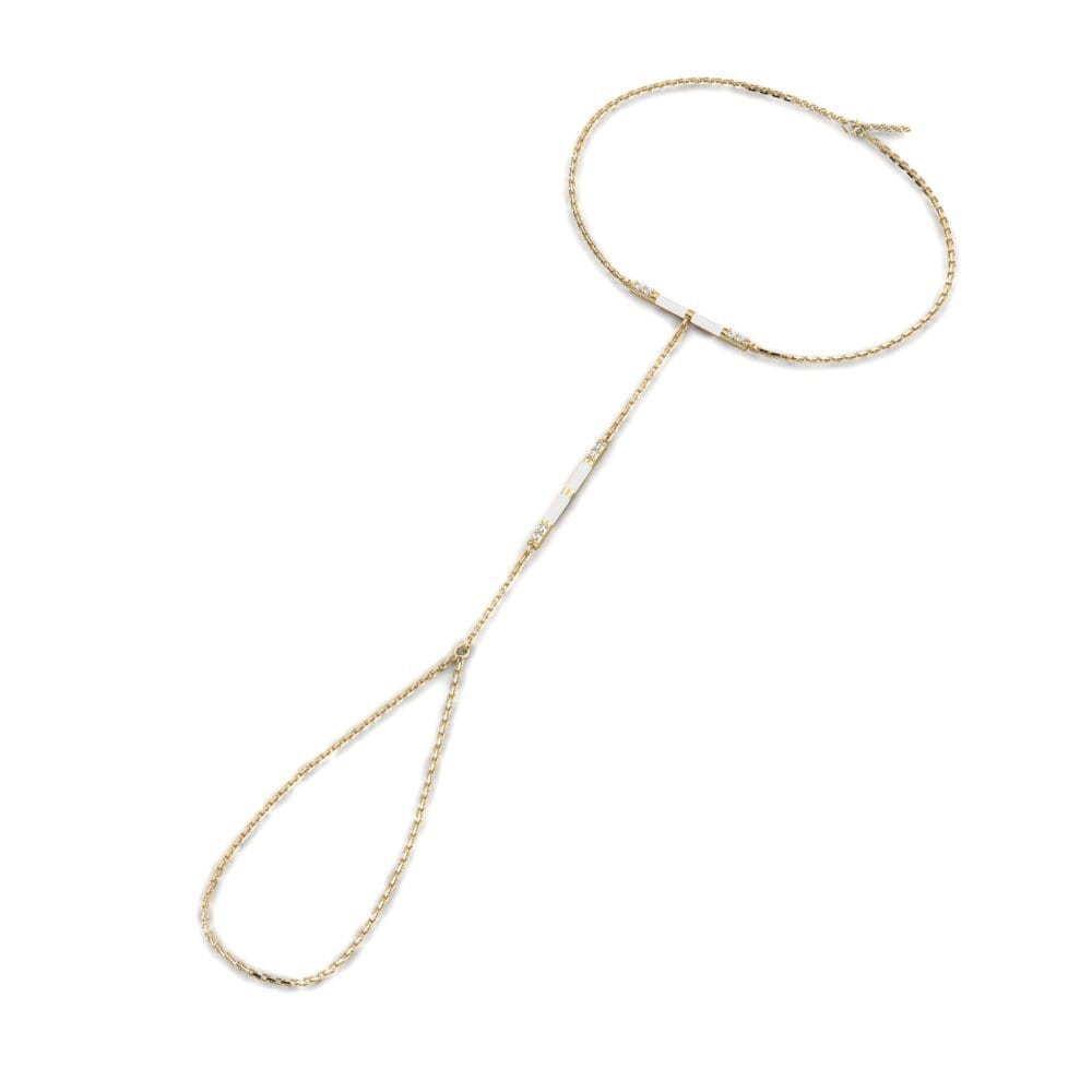 Zirconia Finger Bracelet Megalonisi