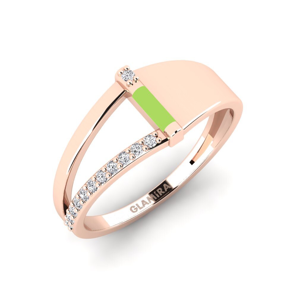 14ct Rose Gold Ring Naxos