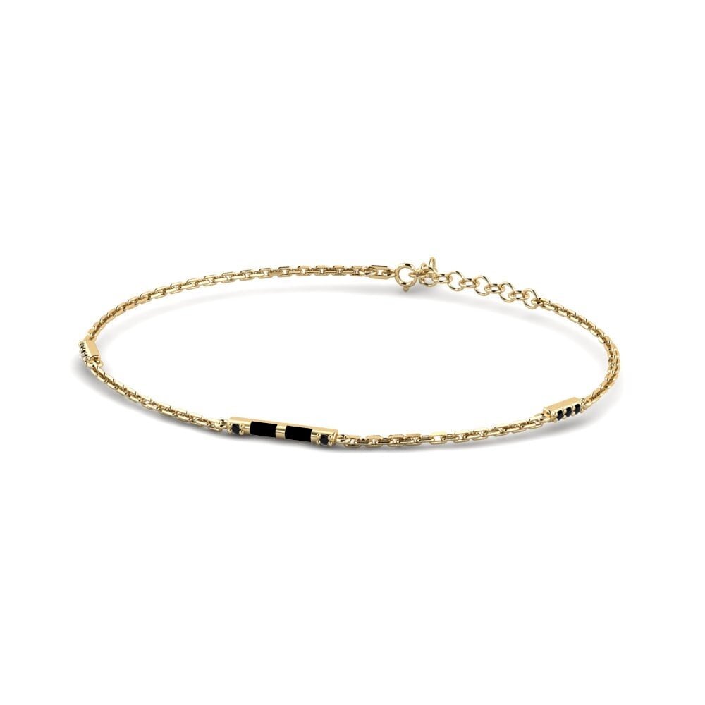 Black Sapphire Bracelet Cheliy