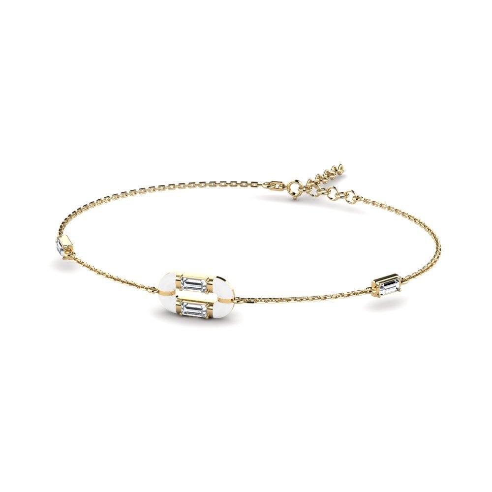 Zirconia Women's Bracelet Peristerovrachoi