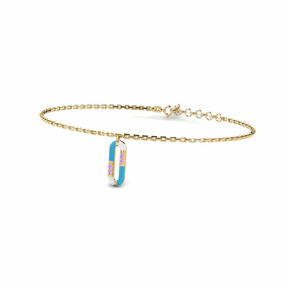 Améthyste Bracelet pour femme Praso