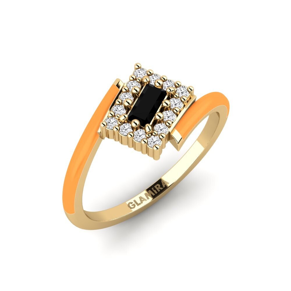 Black Onyx Pinky Ring Arcade