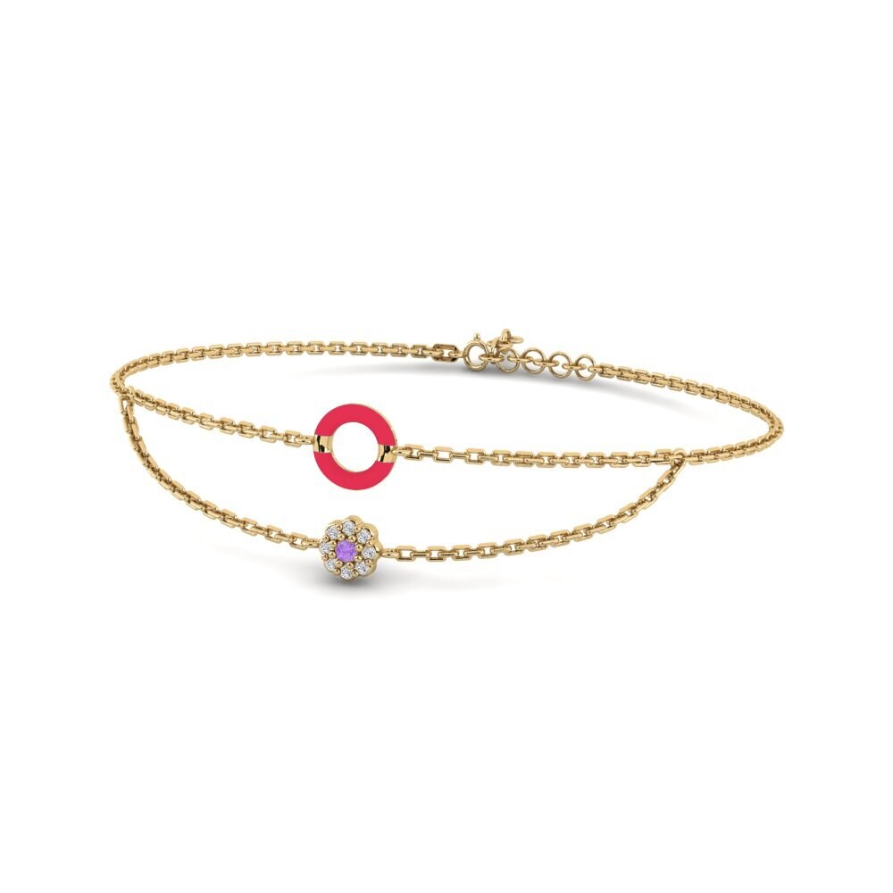 Amethyst Women's Bracelet Bowdon
