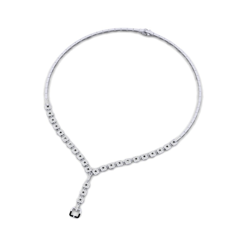 Paladio 950 Moissanita Collar Computing