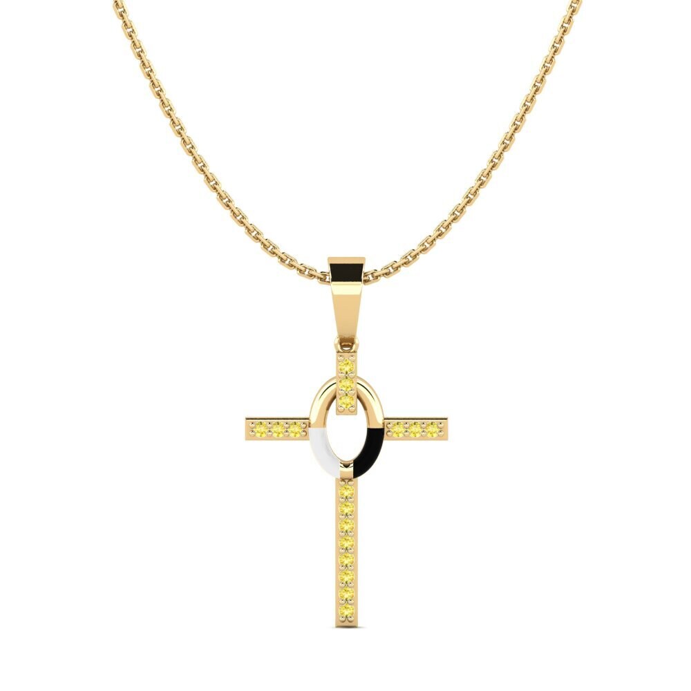 Yellow Sapphire Women's Pendant Conclude