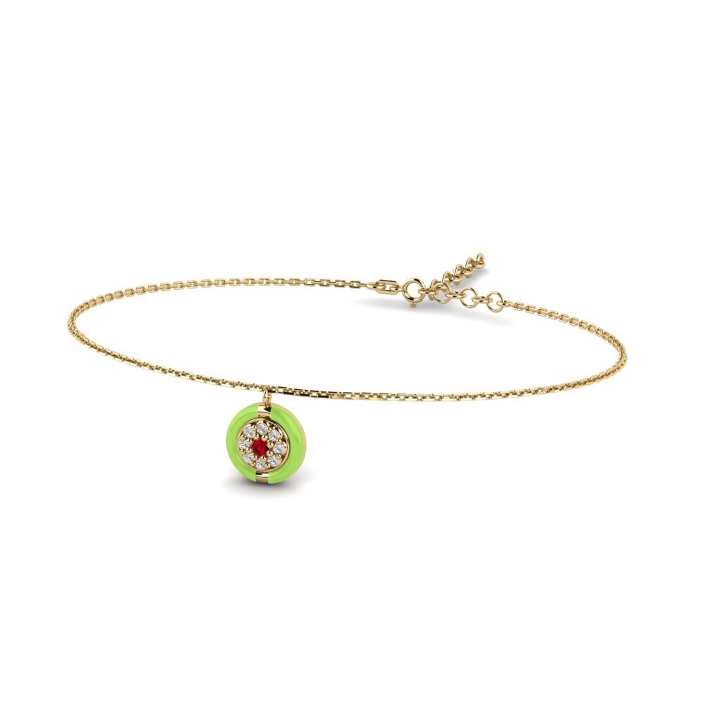Red Zirconia Women's Bracelet Dacono