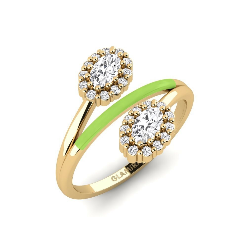 Diamant-saffier Ringen Ellendale