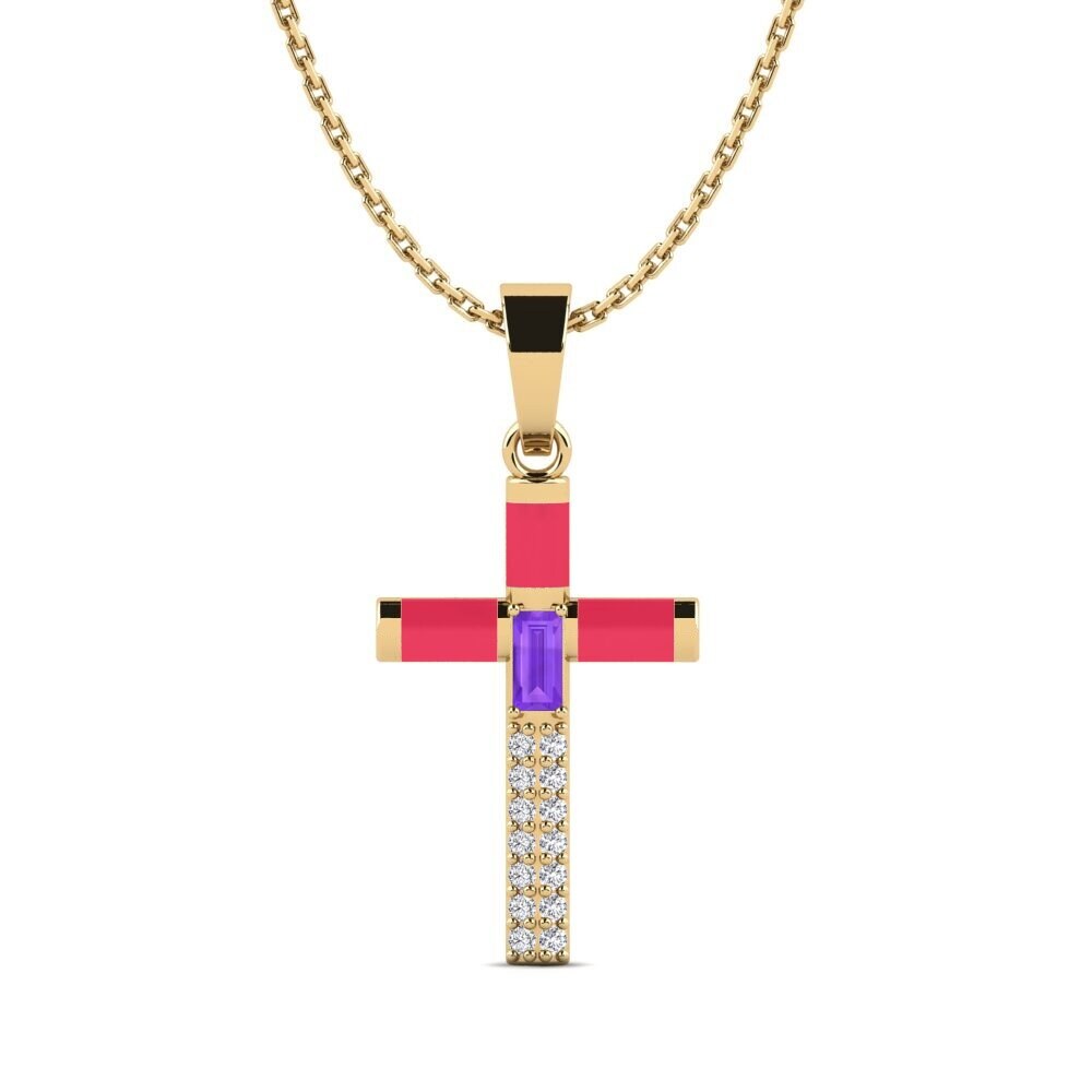Amethyst Women's Pendant Gianysada
