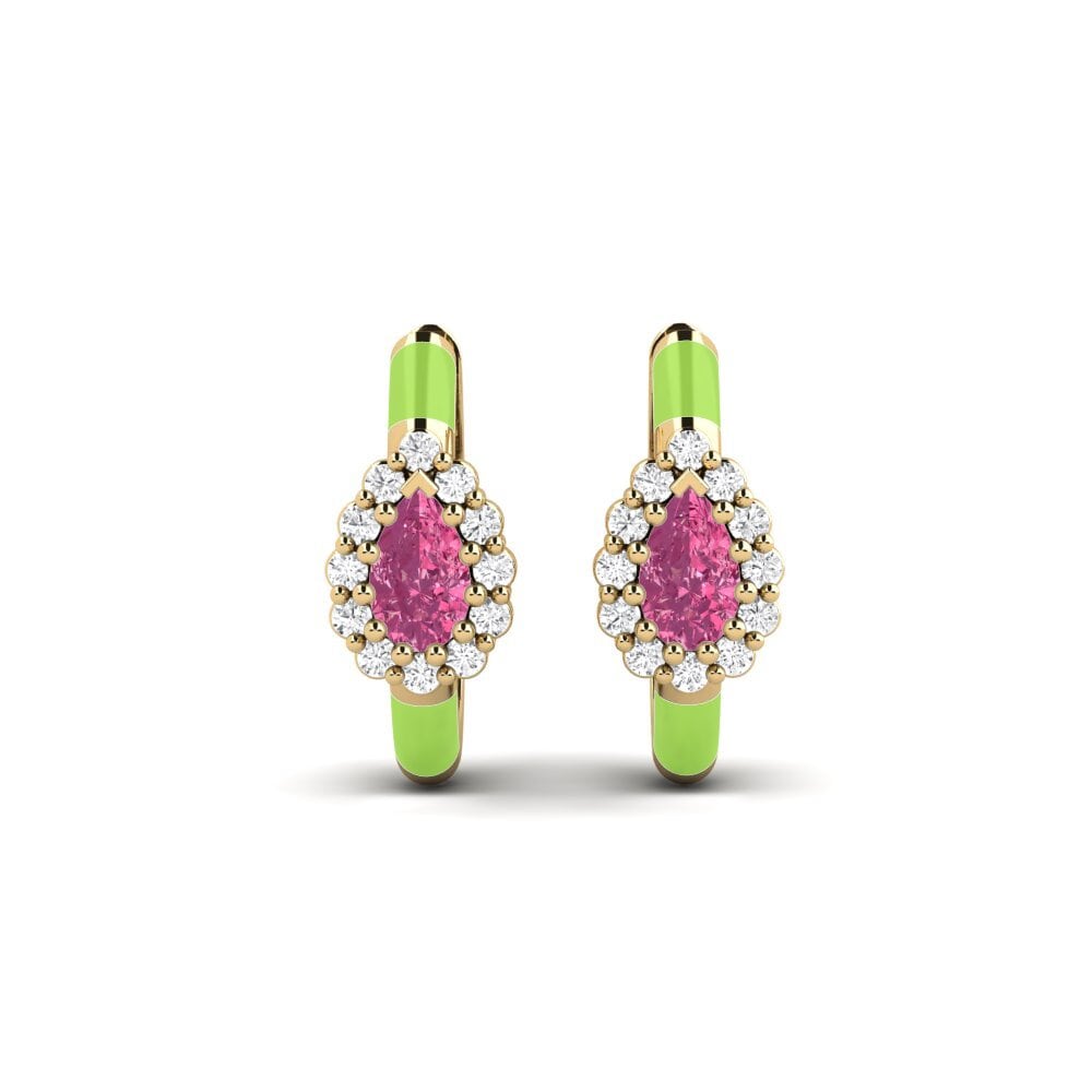 Pink Tourmaline Women's Earring Gympie