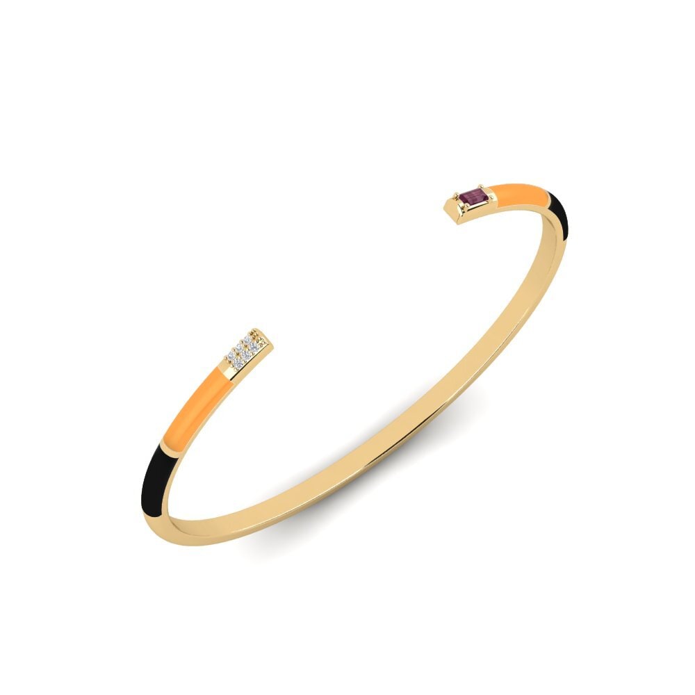 Rhodolite Garnet Women's Bracelet Gavdos