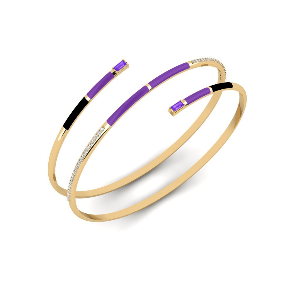 Amethyst Women's Bracelet Koufonisi