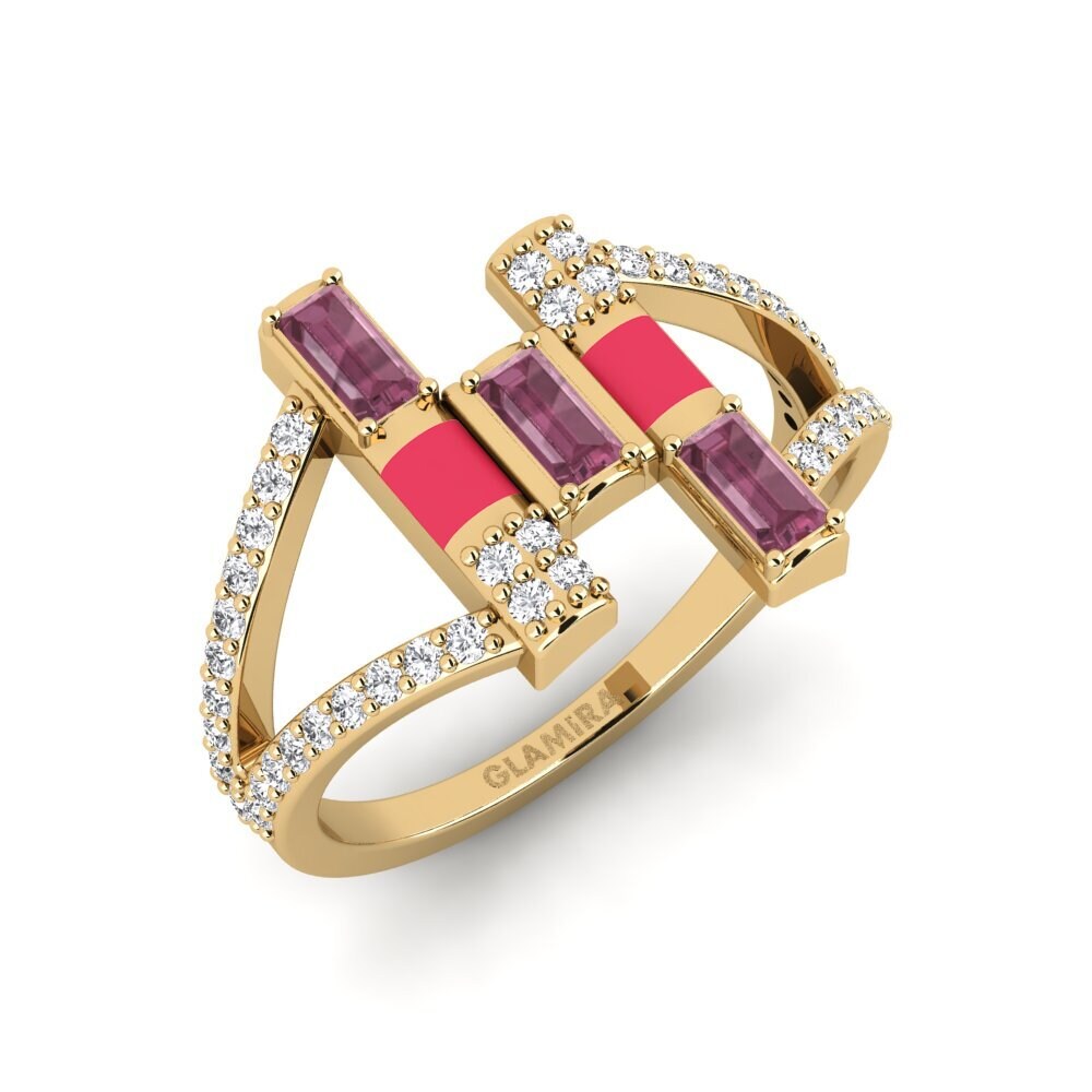 Rhodolite Garnet Ring Lefkada