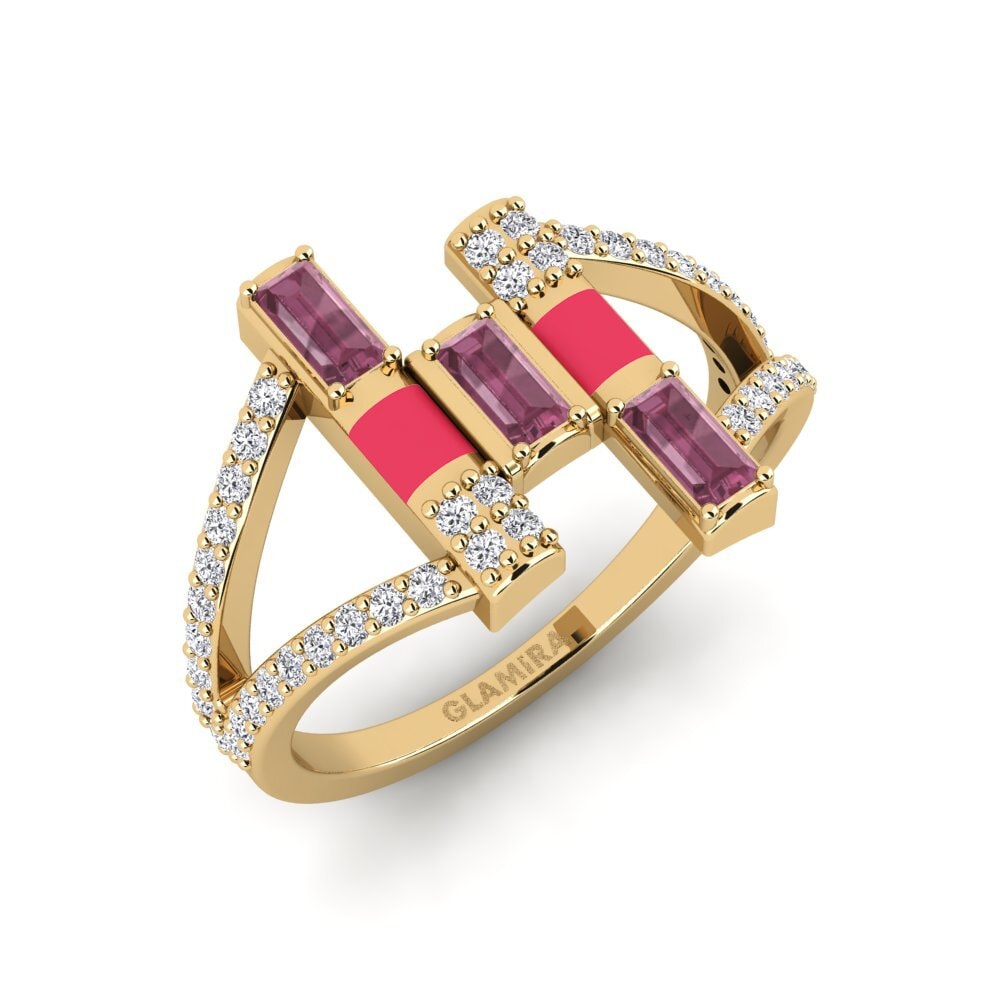 Rhodolite Garnet Ring Lefkada