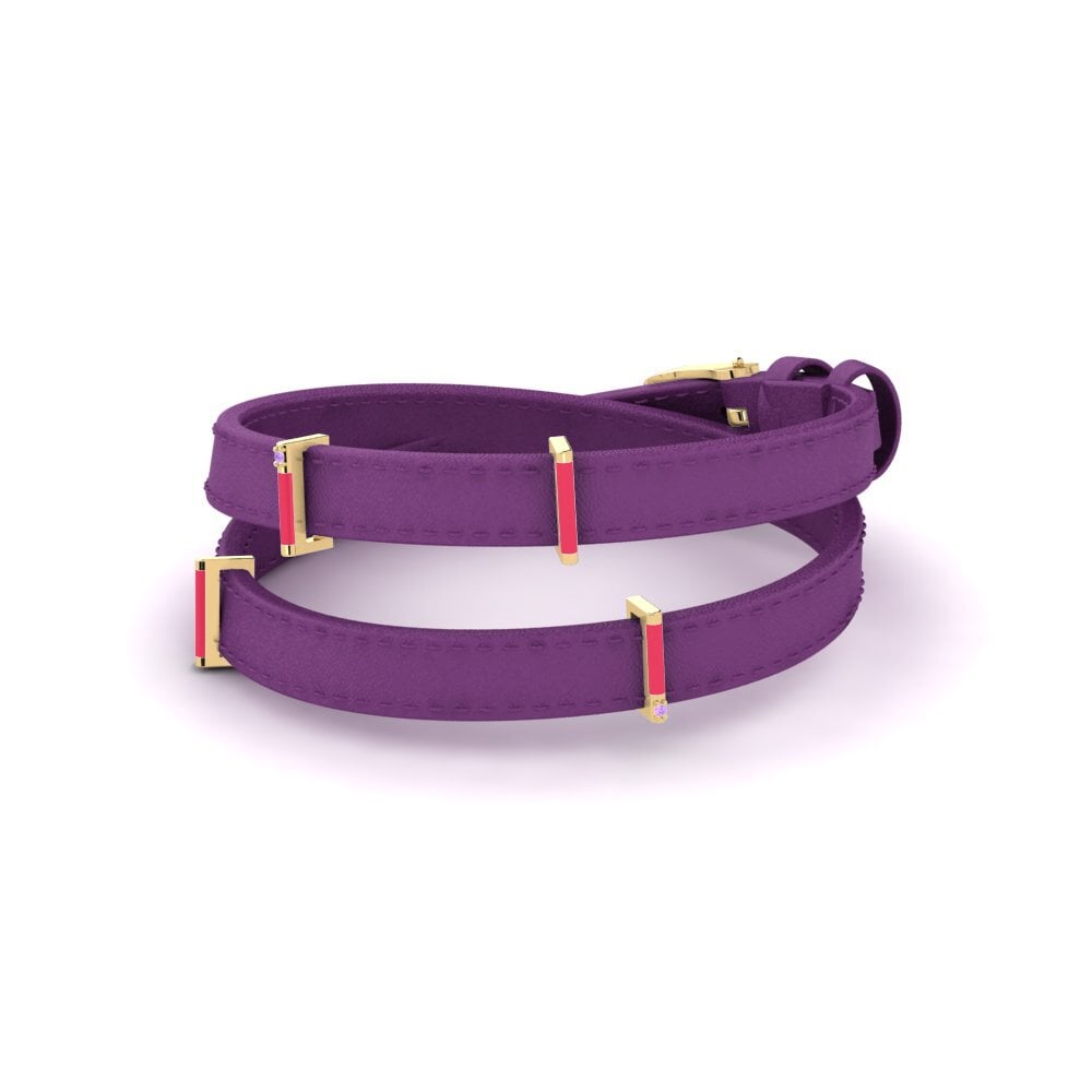Amatista Pulsera de Mujer Mikronisi