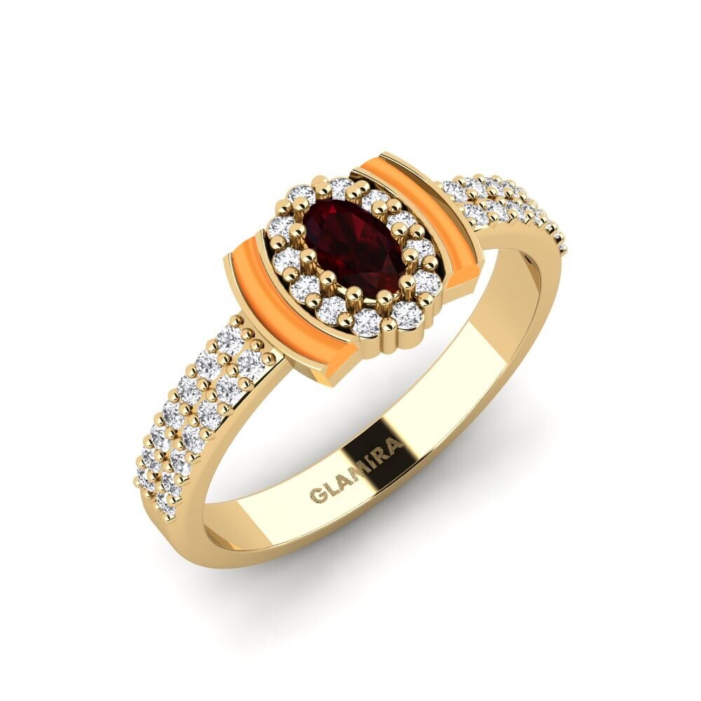 Garnet Ring Naturita