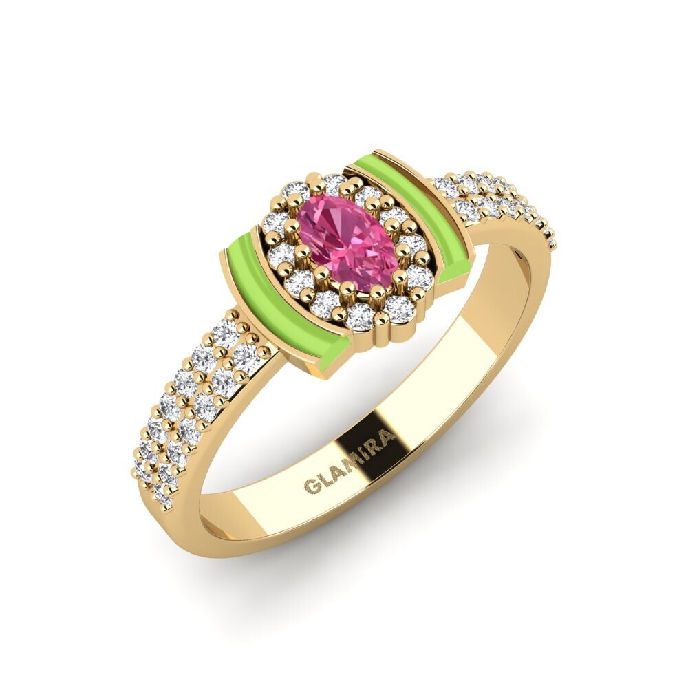 Pink Tourmaline Ring Naturita