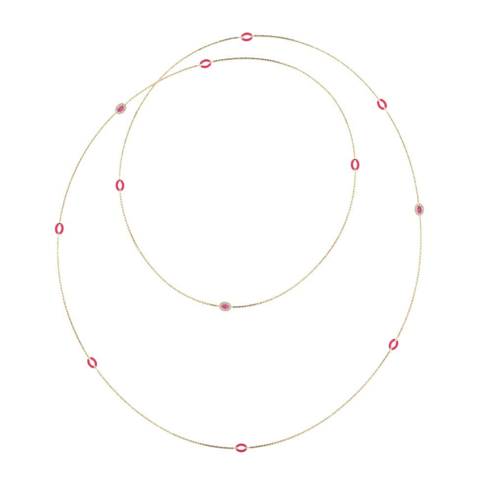 Pink Tourmaline Women's Necklace Pirro