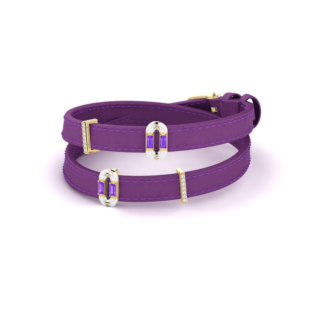 Amatista Pulsera de Mujer Prasonisi