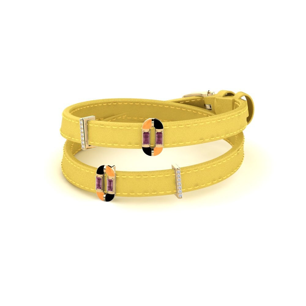 Rhodolite Garnet Women's Bracelet Prasonisi