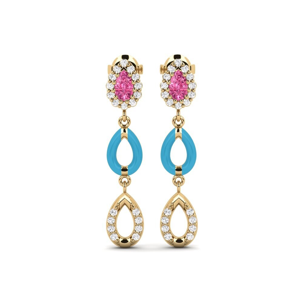 Pink Tourmaline Women's Earring Ramah