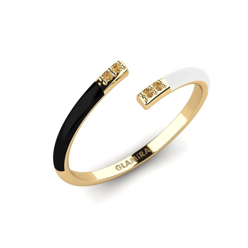Brauner Diamant Ring Rhodes