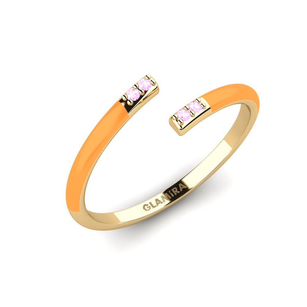 Pink Sapphire Ring Rhodes