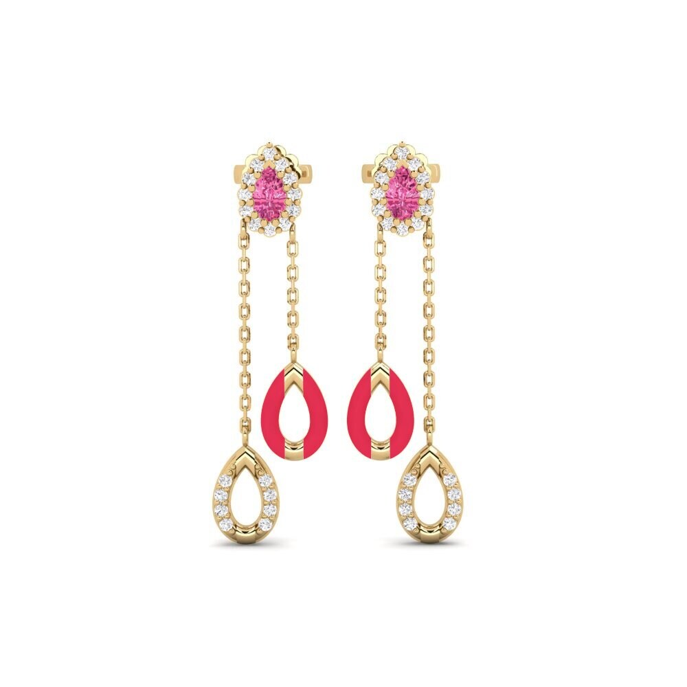 Pink Tourmaline Women's Earring Starkville