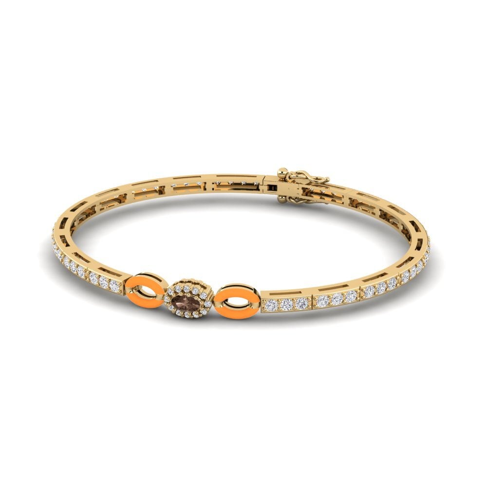 Smoky Quartz Women's Bracelet Timnath
