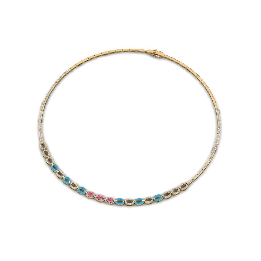 Pink Tourmaline Collier Walsh