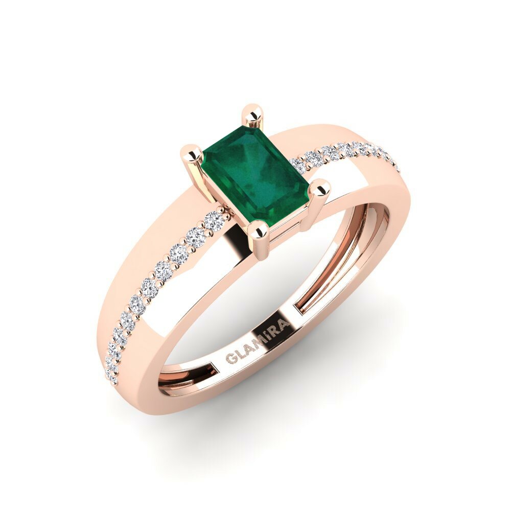 18K Rood Goud Verlovingsring Codi