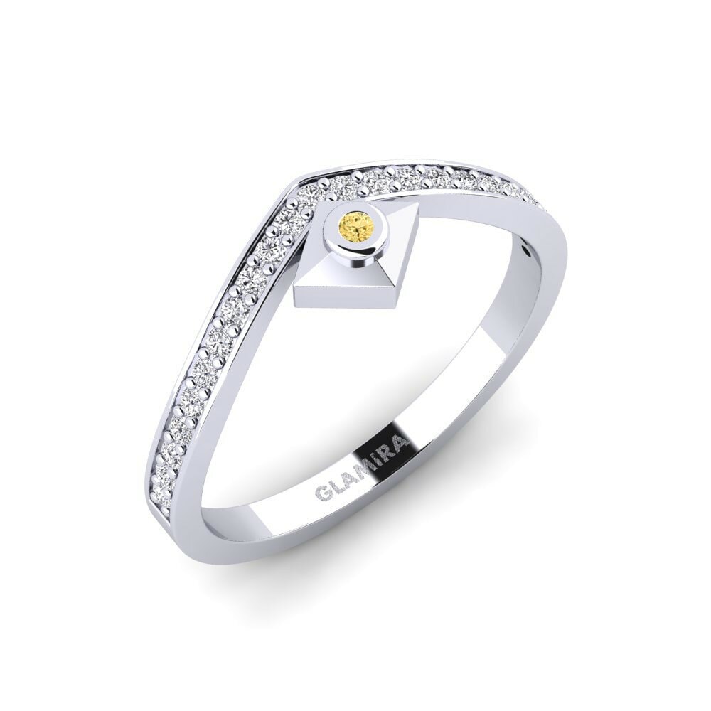 Diamant Jaune Bague Cultural