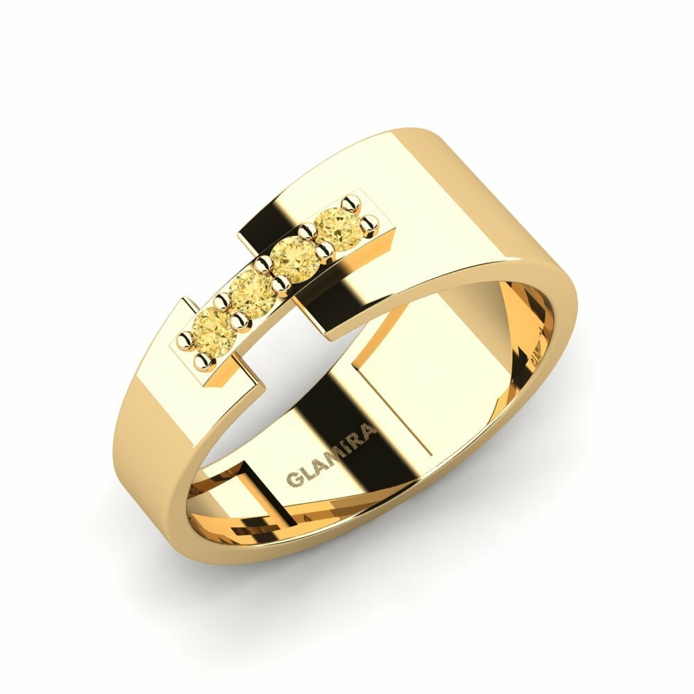 Diamant Jaune Bague Dresden