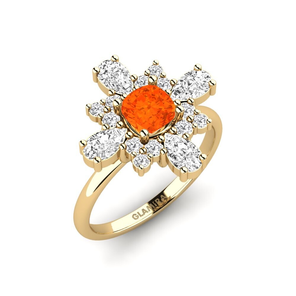 Fire Opal Ring Etretat