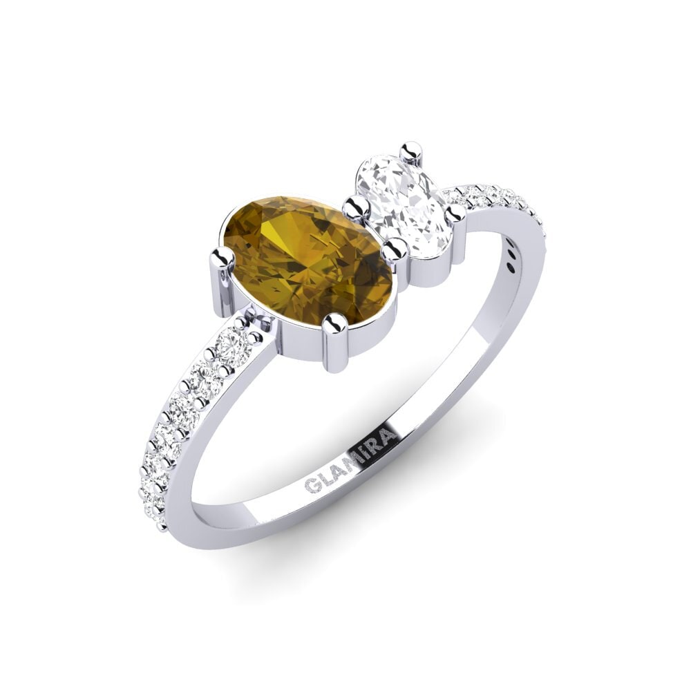 Brown Zircon Ring Faradonesia