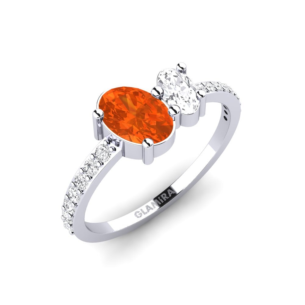 Fire Opal Ring Faradonesia