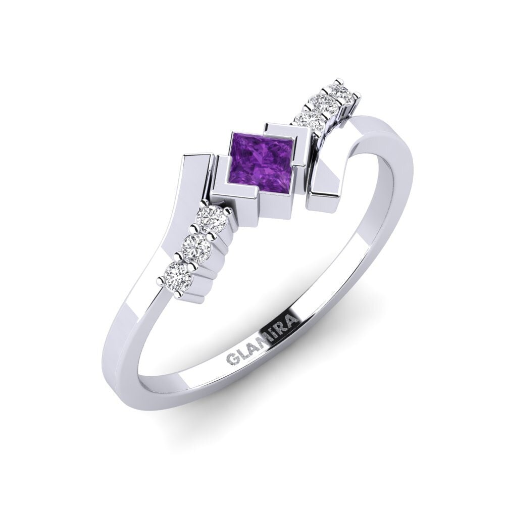 Amethyst Ring Finom