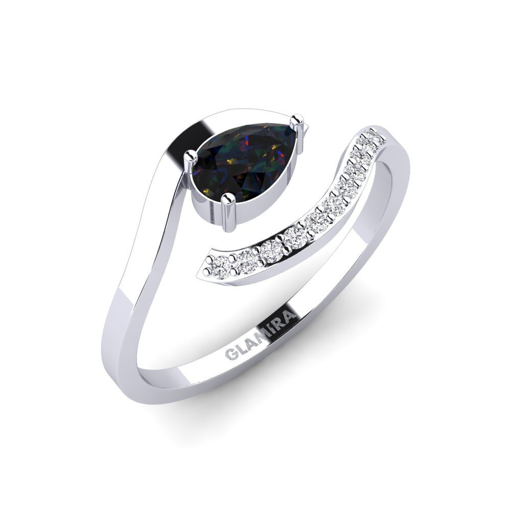 Black Opal Ring Fokionissia