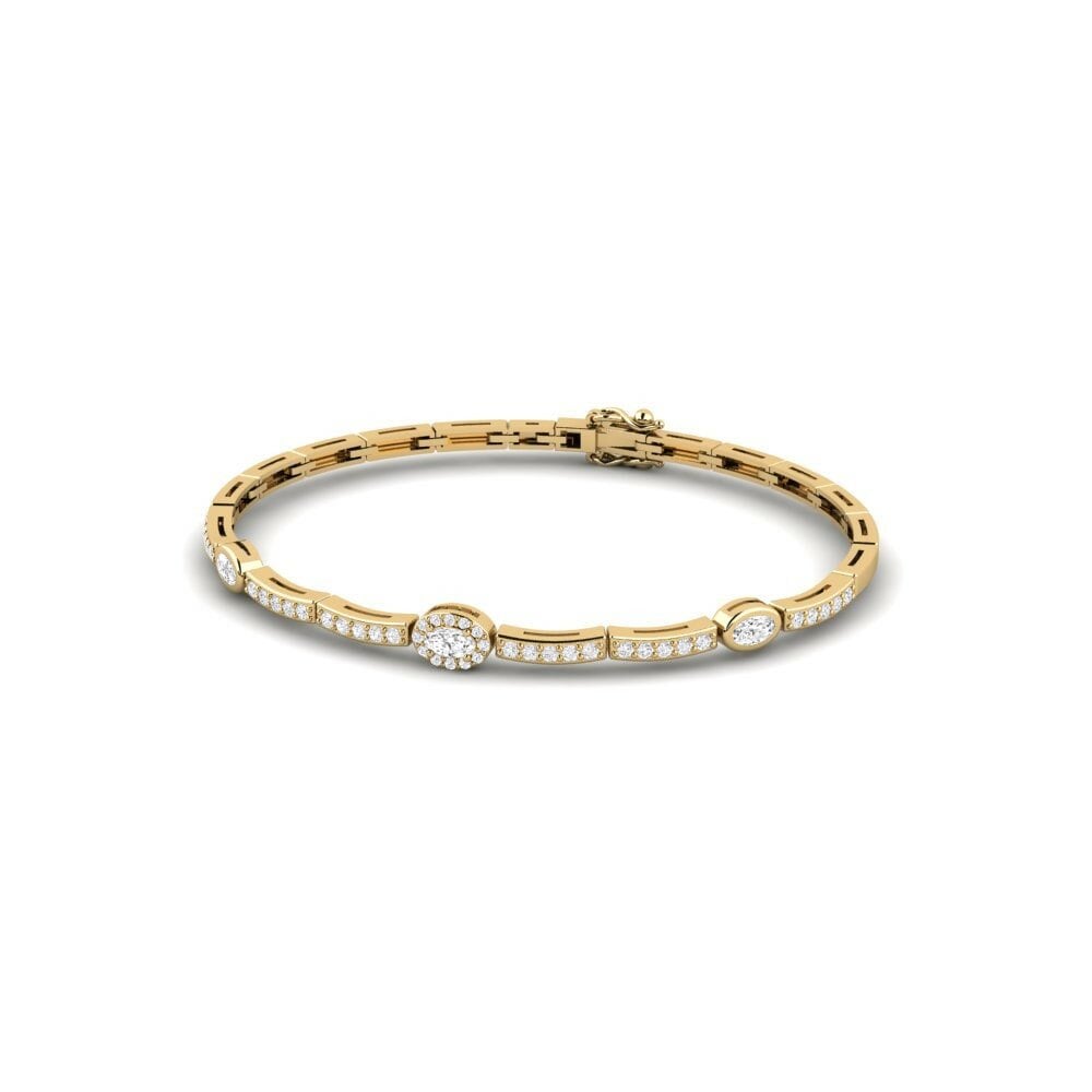 Oro Giallo 585 Bracciale da donna Hinojos