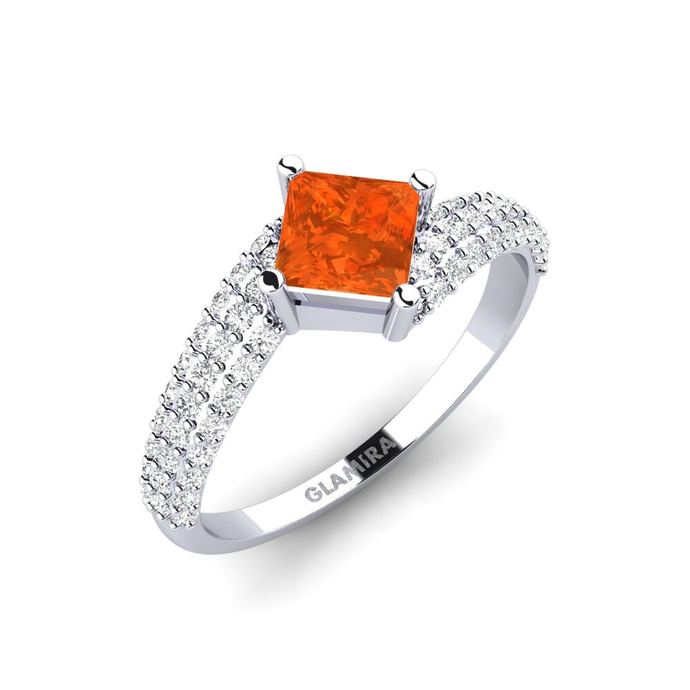 Fire Opal Engagement Ring Imveste