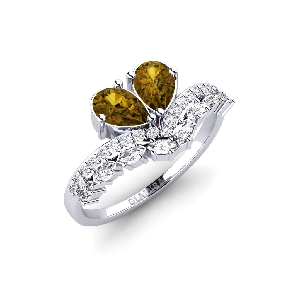 Brown Zircon Ring Iraklia