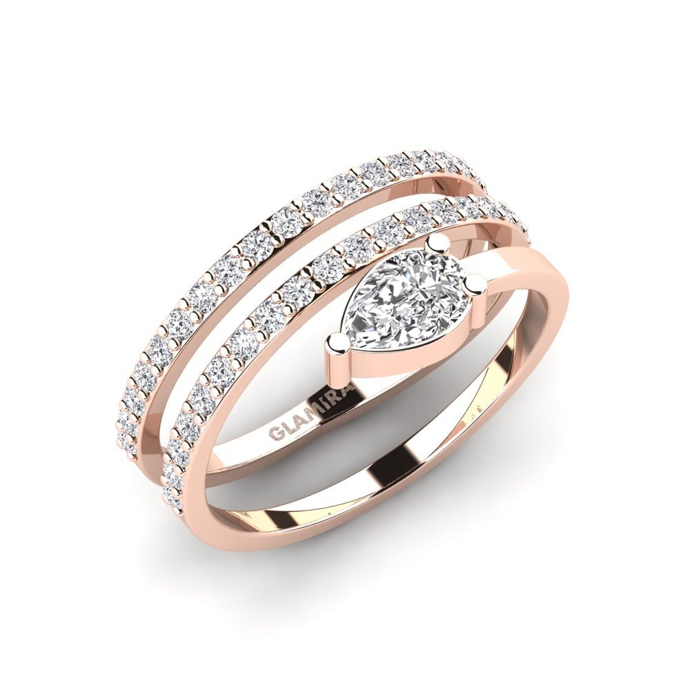 Mathil Designs Entdecken Sie GLAMIRA Ring Mathil mit 0.33 Karat Diamant Tropfen ...